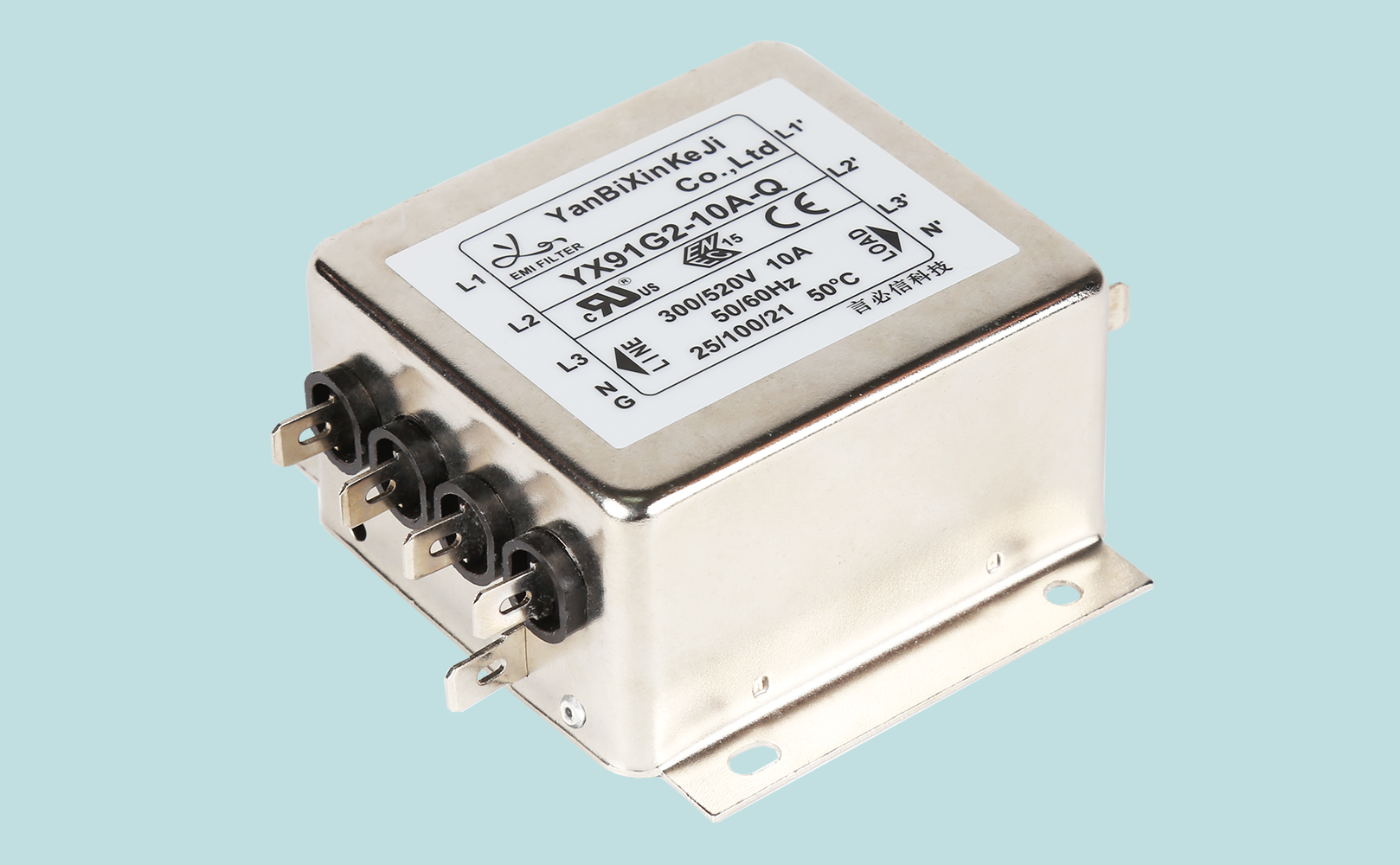 YX-91三相四線(xiàn)電源濾波器 