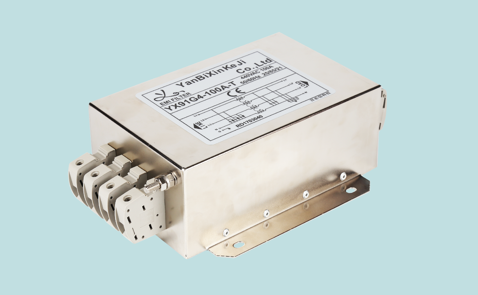 YX-91三相四線(xiàn)電源濾波器 